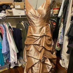 Bill Levkoff  Caramel Ball Gown